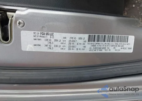 2016 Dodge Grand Caravan Sxt from USA, damaged, VIN 2C4RDGCG0GR102699